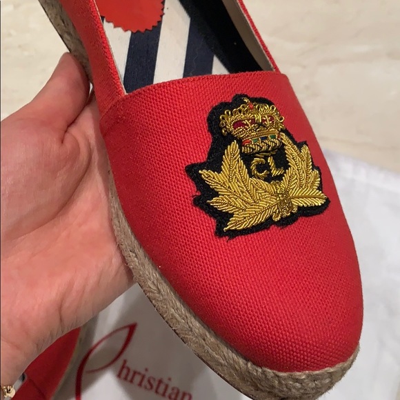 Authentic Christian louboutin espadrille - Picture 5 of 7